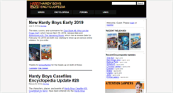 Desktop Screenshot of hardyboyscasefiles.com