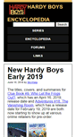 Mobile Screenshot of hardyboyscasefiles.com